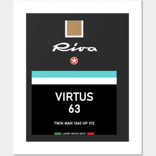 Riva Virtus Aquarama Classic Boat Italy Posters and Art